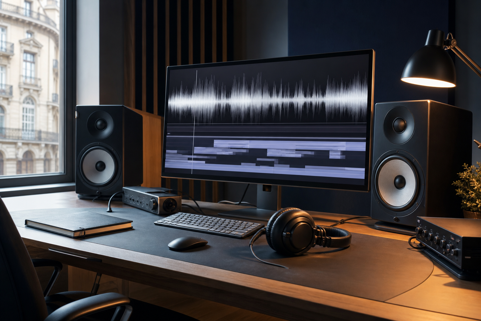Postazione di editing e mastering AudioMaster